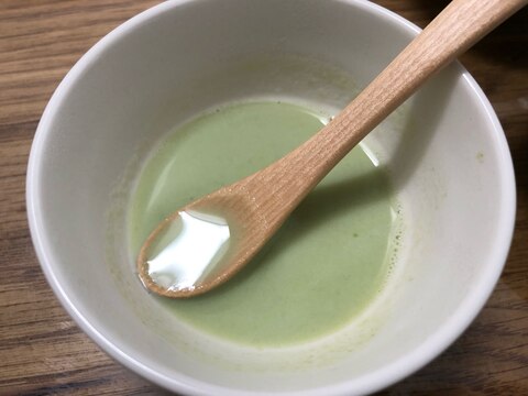 離乳食✴そら豆の豆乳スープ